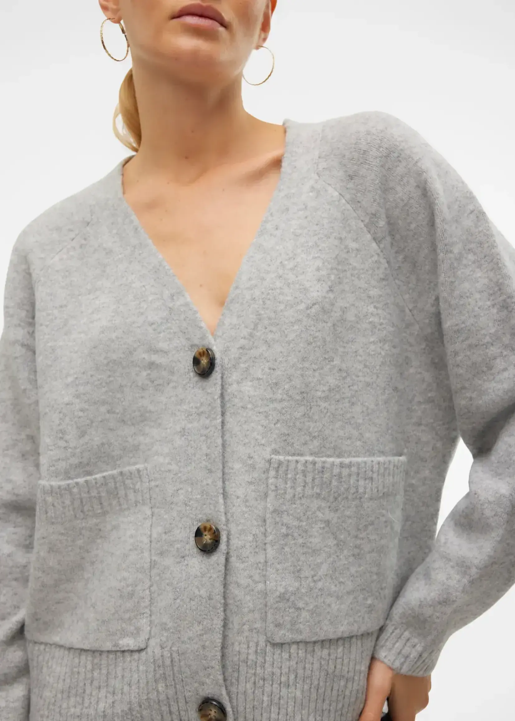 Vero Moda Boom Button Up Cardi