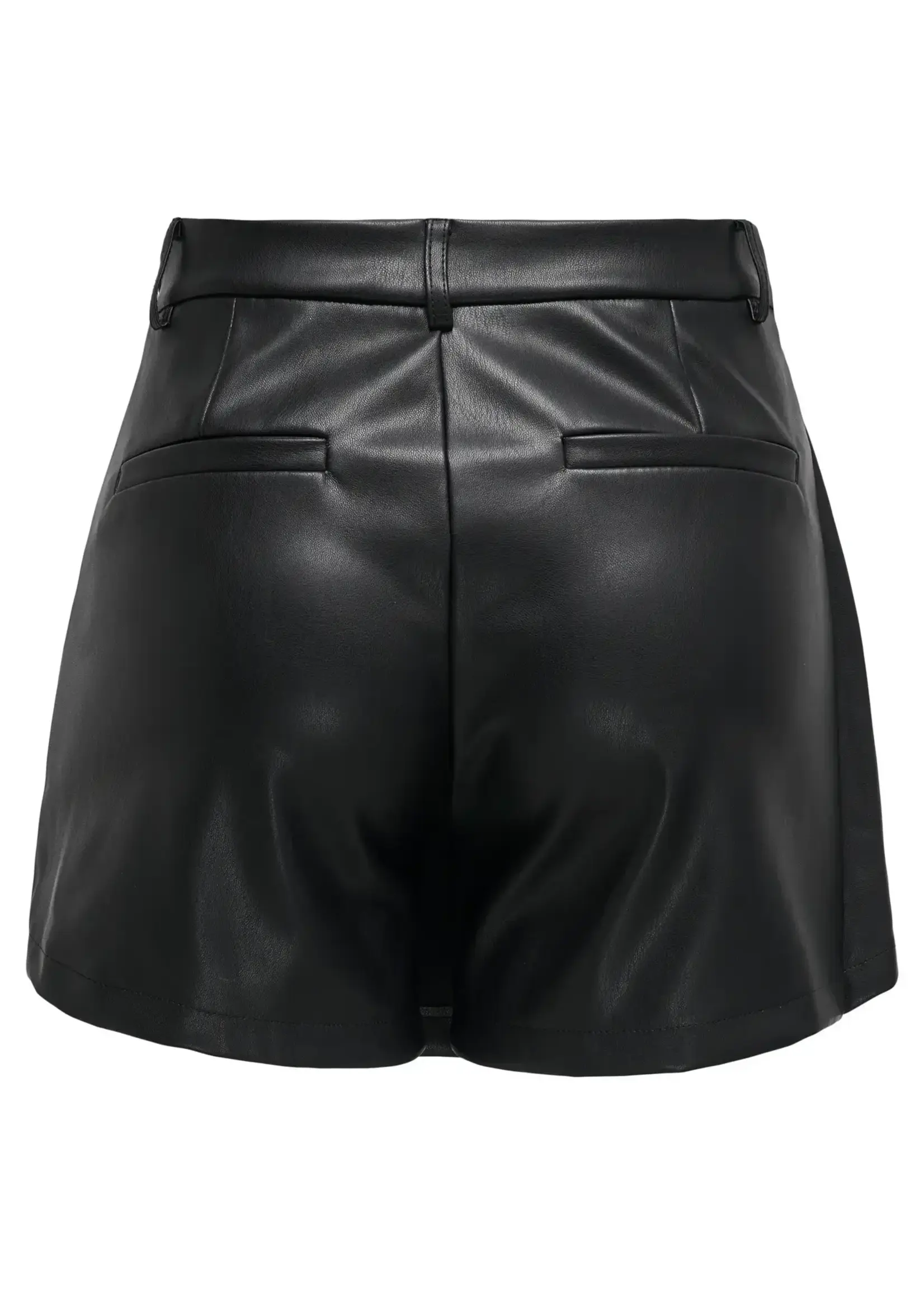Only Hero Faux Leather Skort