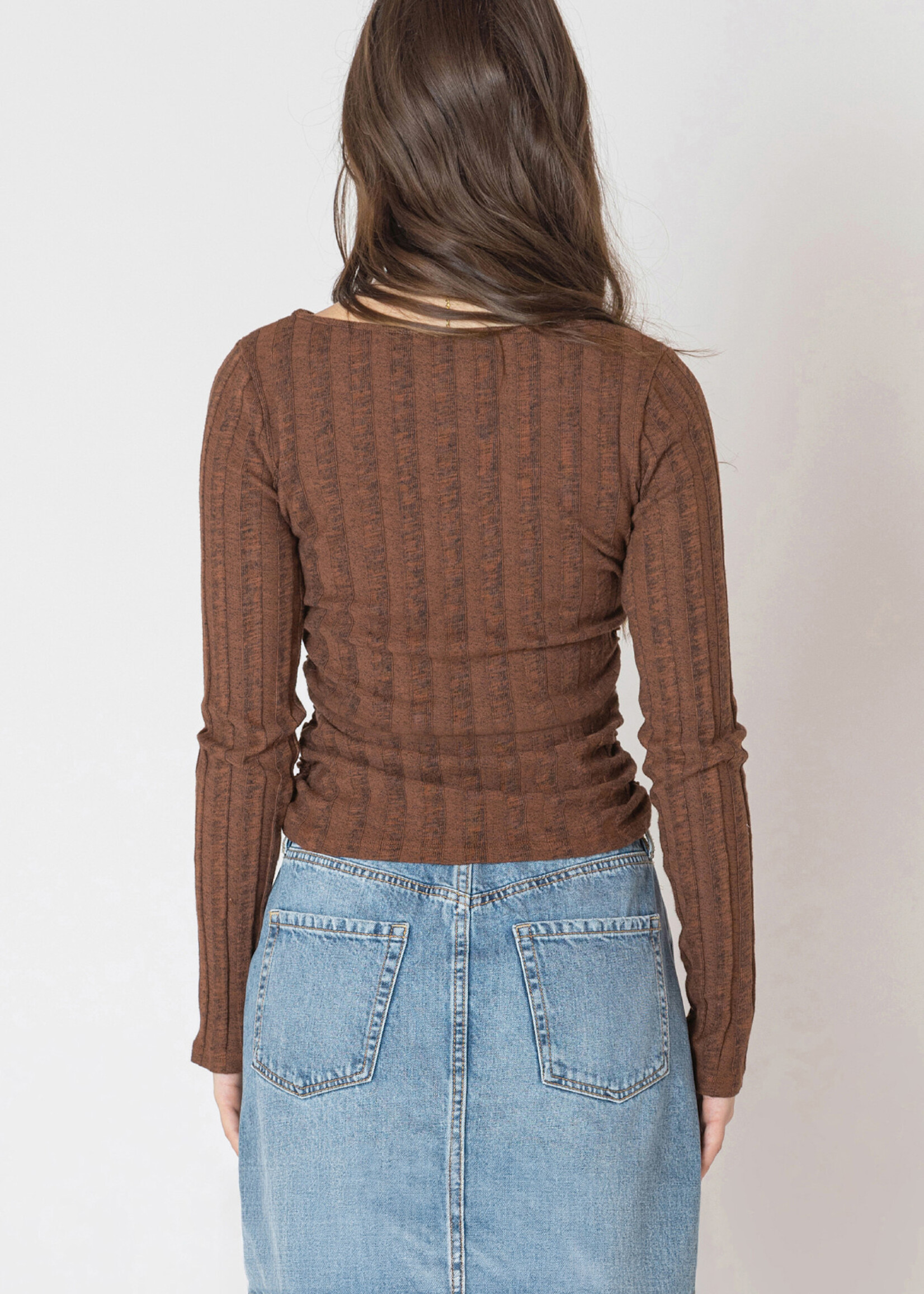 Dex Katy Wide Rib Top