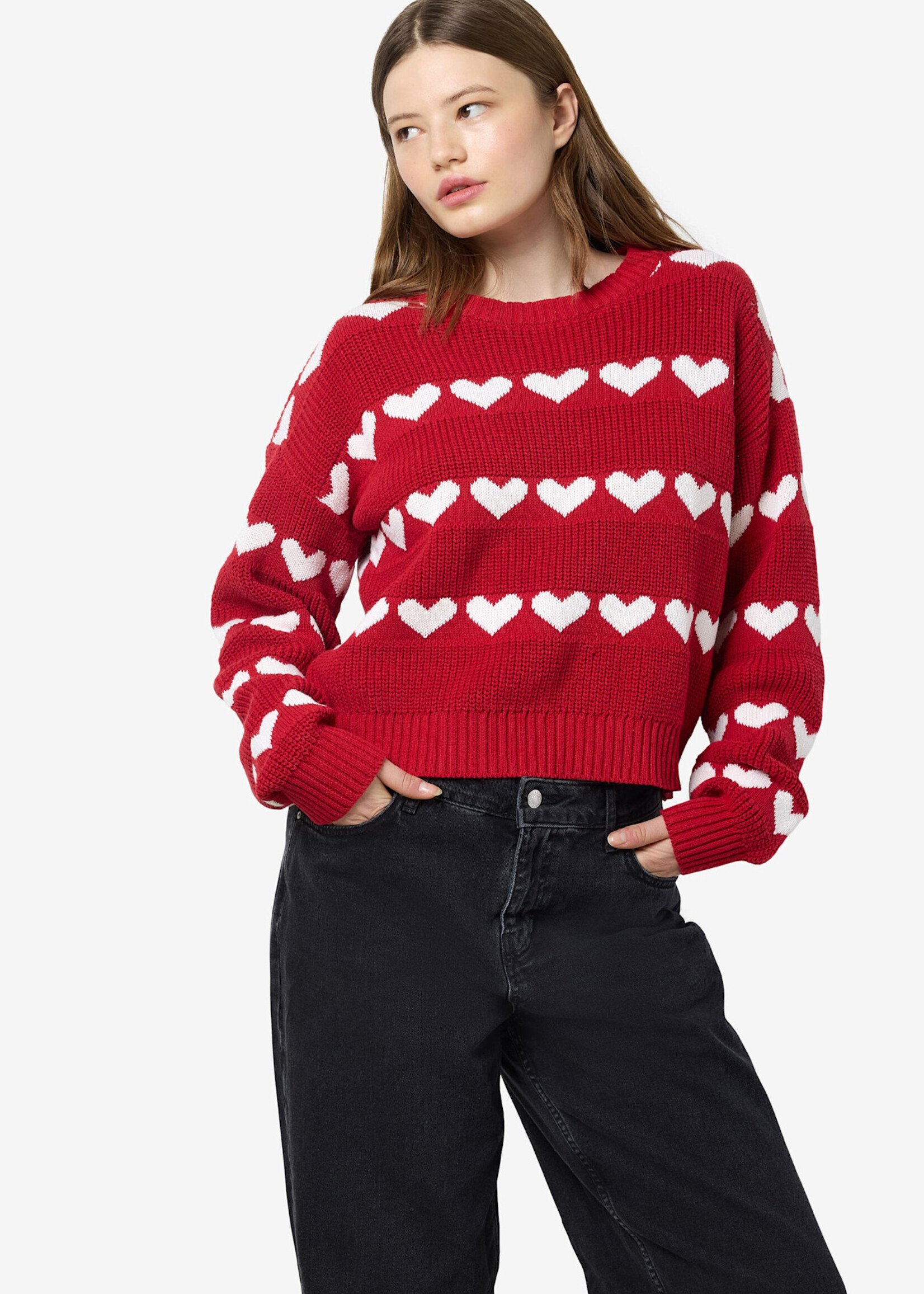 Blitzen Heart Sweater