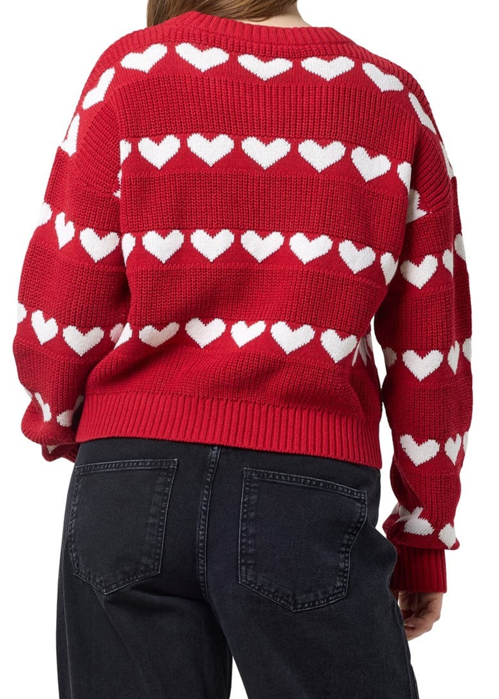 Blitzen Heart Sweater