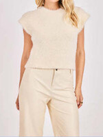 Sadie & Sage Bianca Feather Yarn Sweater