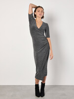 Apricot Times Square Ruched dress