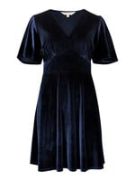 Apricot Velvet Hours Dress