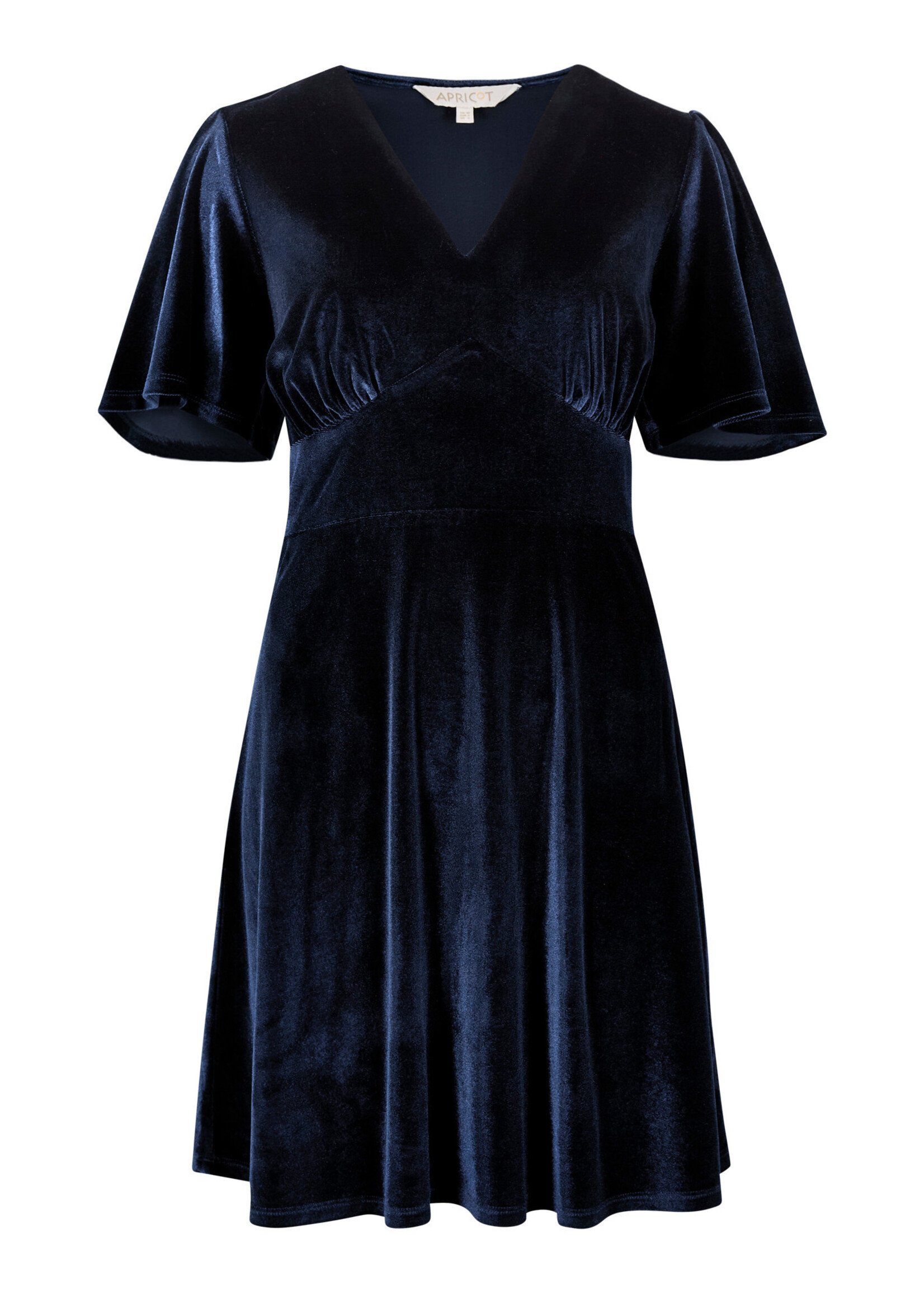 Apricot Velvet Hours Dress