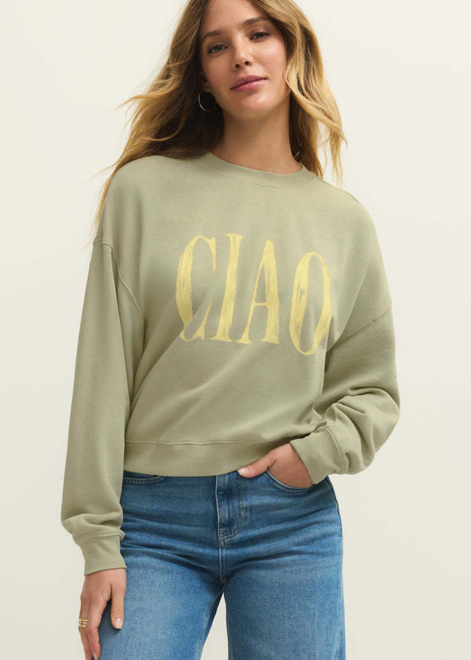 ZSupply Ciao Crew Nk Sweatshirt