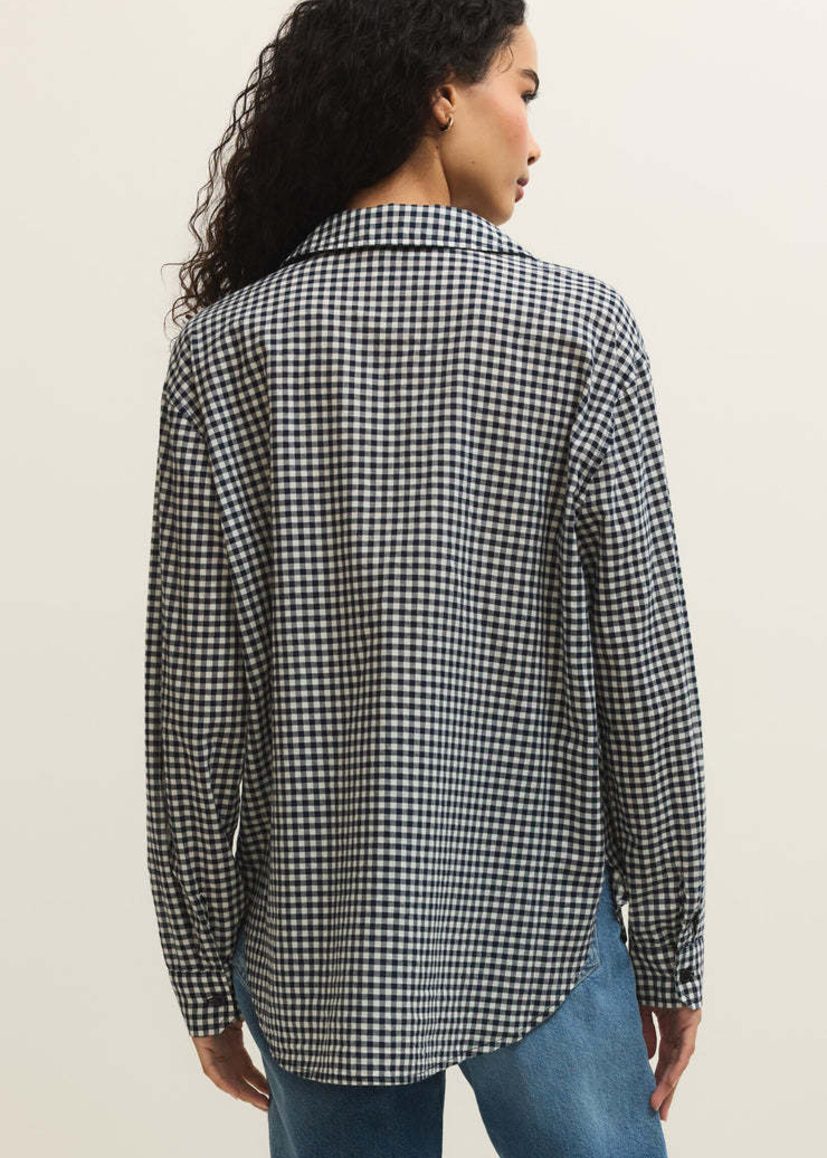 ZSupply Seaport Gingham Button Up