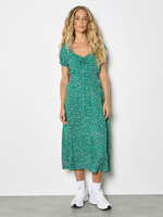 Apricot Spotted In Spring Midi