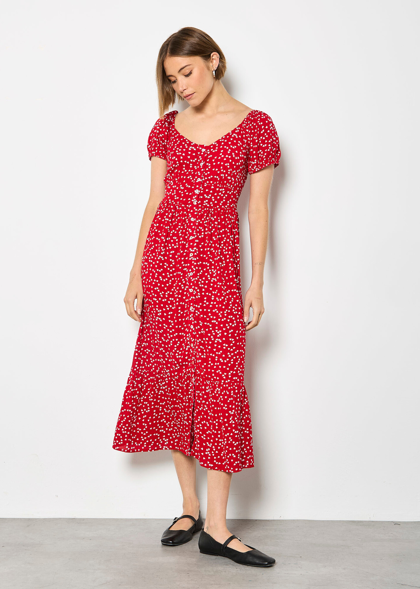 Apricot Queen Of Hearts Midi