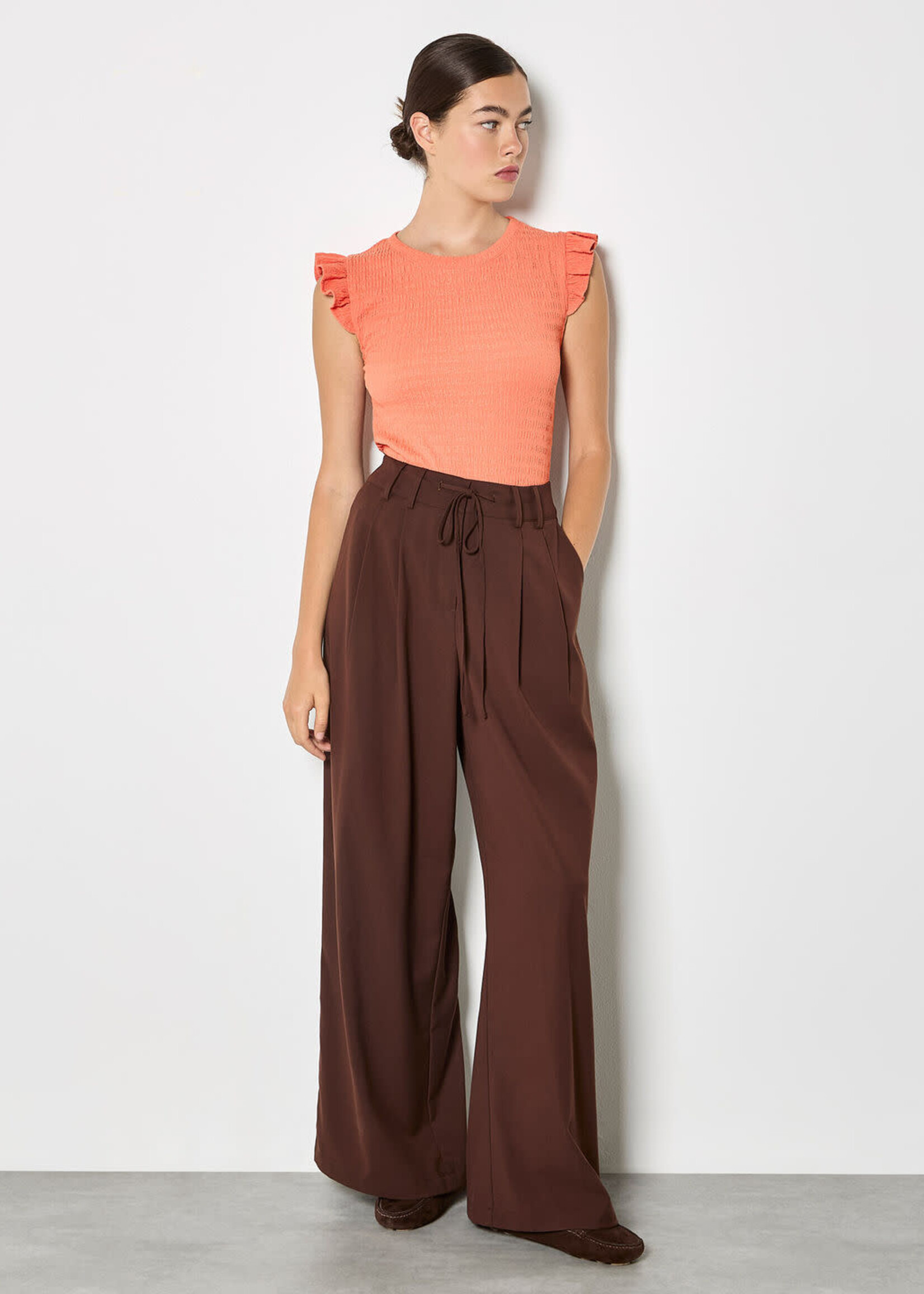 Apricot Apricot Frill Top