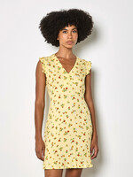 Apricot Emma Floral Dress