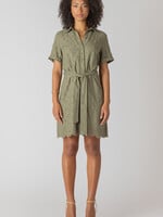 Room 34 SS Eyelet Linen Dress
