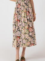 Dex Floral Smocked Market Skirt