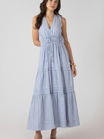 Dex Newport Stipe Chambray Maxi