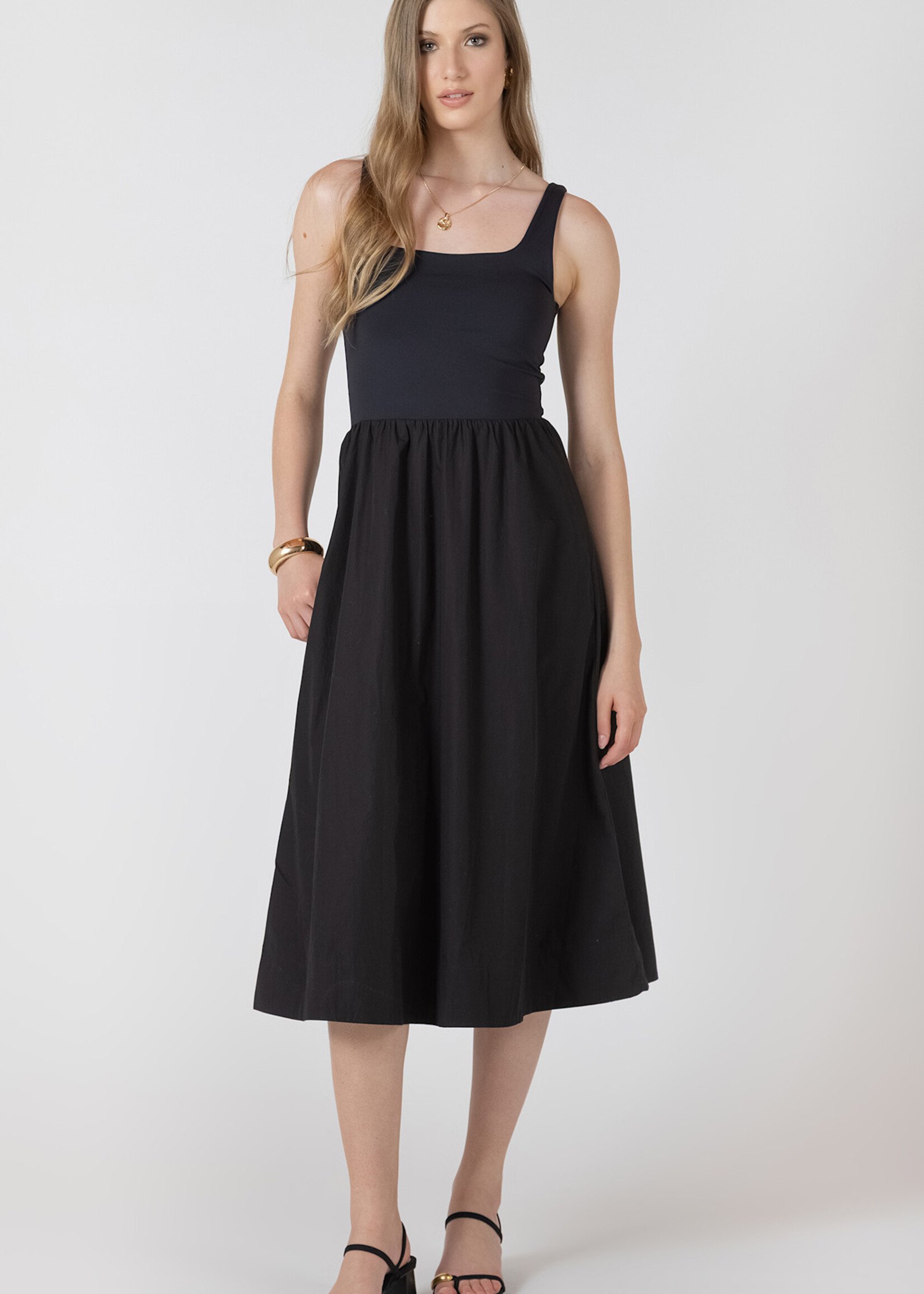 Dex Any-Wear Black Dress