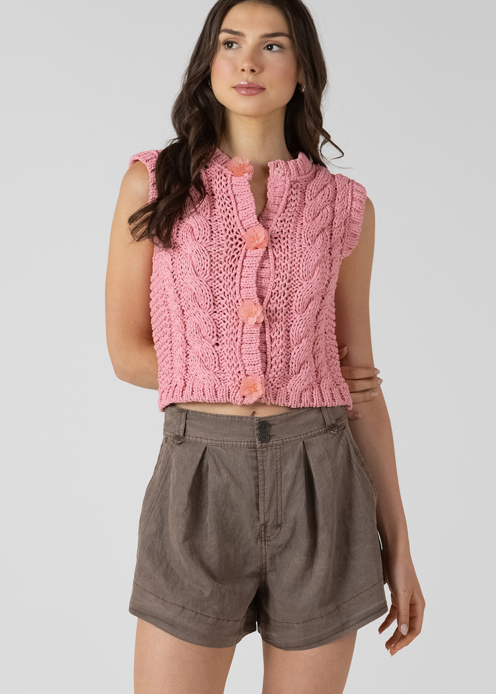 Dex Floral Flower Vest