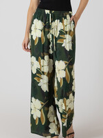Dex Lotus Print Wide Leg