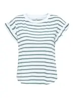Only Striped Frill Top