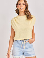 Sadie & Sage Yellow Sweet Tee