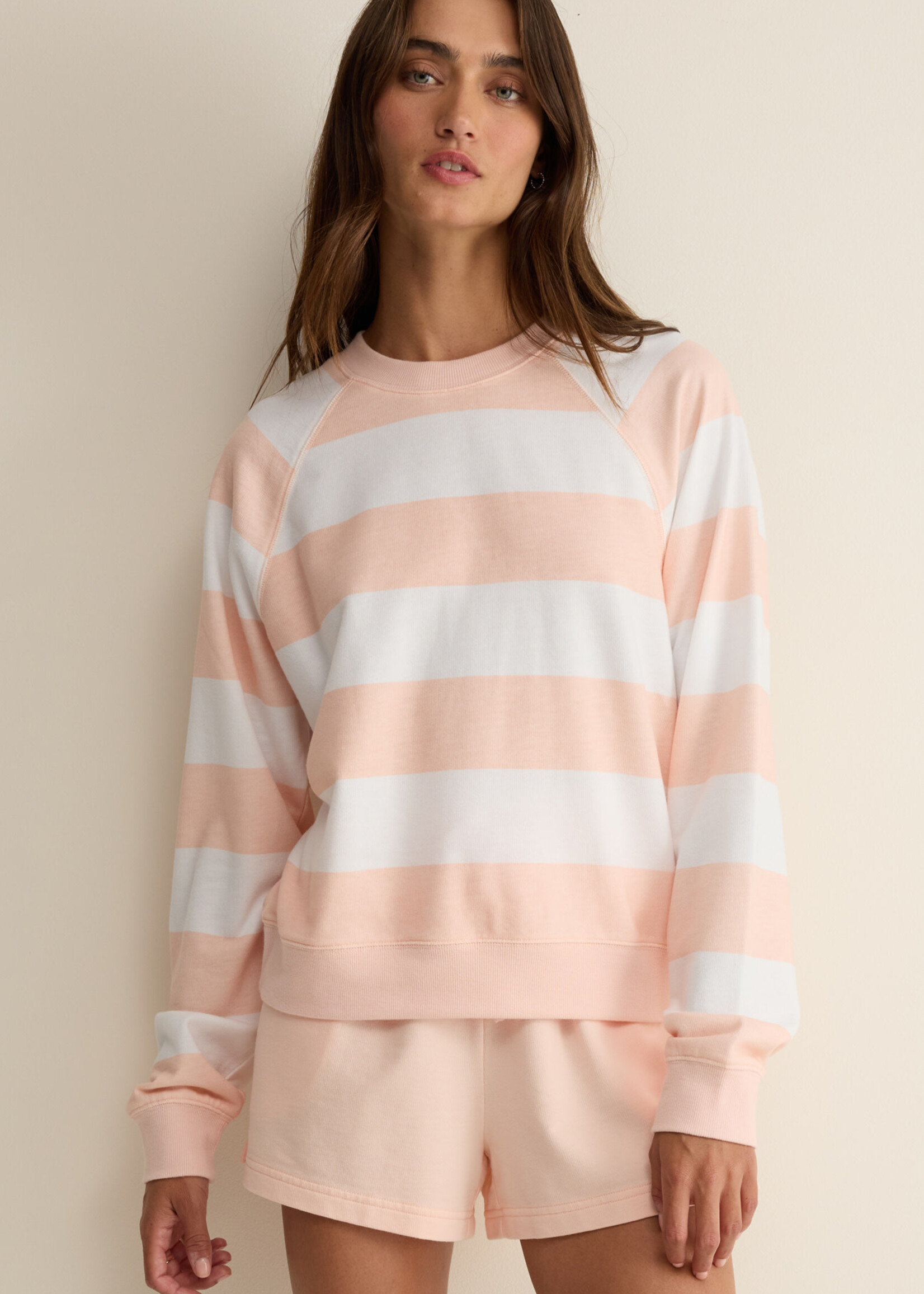 ZSupply Saldana Stripe Sweatshirt