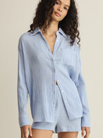 ZSupply Gingham Lounge Blouse