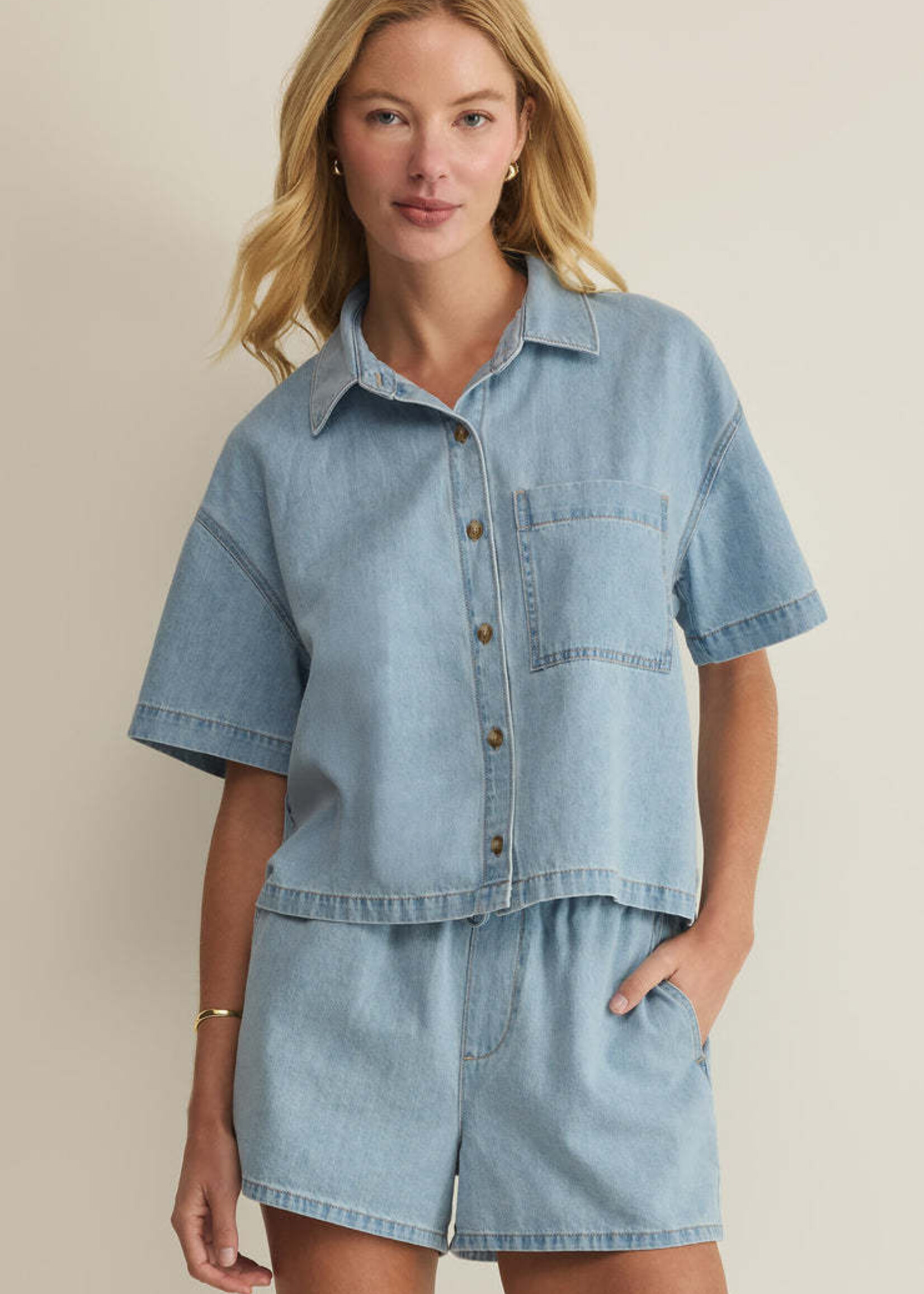 ZSupply Everyday Button up Denim
