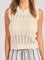 Sadie & Sage Montana Open Knit Sweater