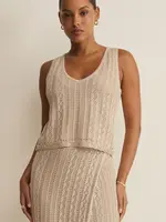 ZSupply Glimmer Pointelle Tank