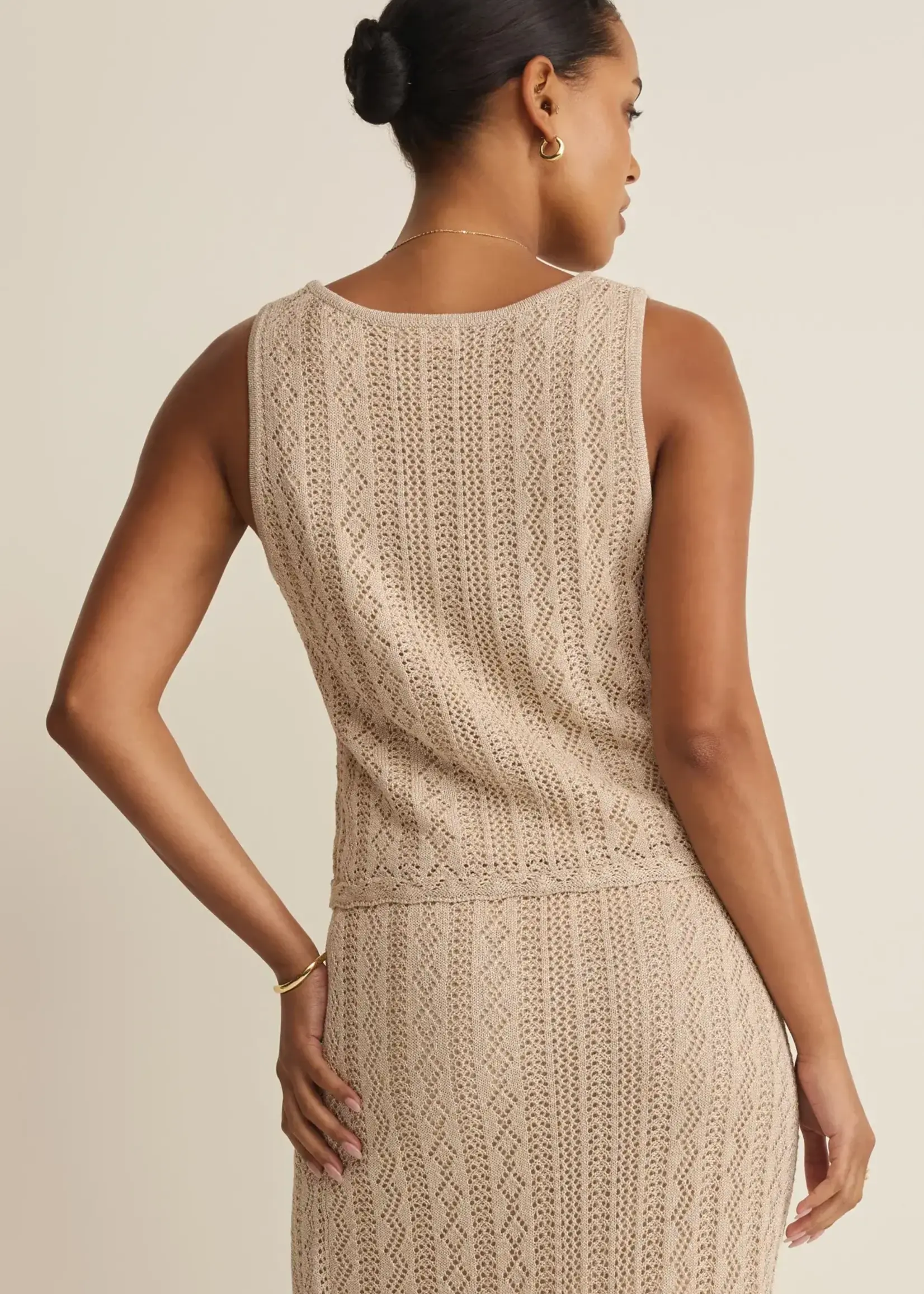 ZSupply Glimmer Pointelle Tank