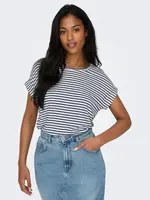 Only Rolled Sleeve Tee
