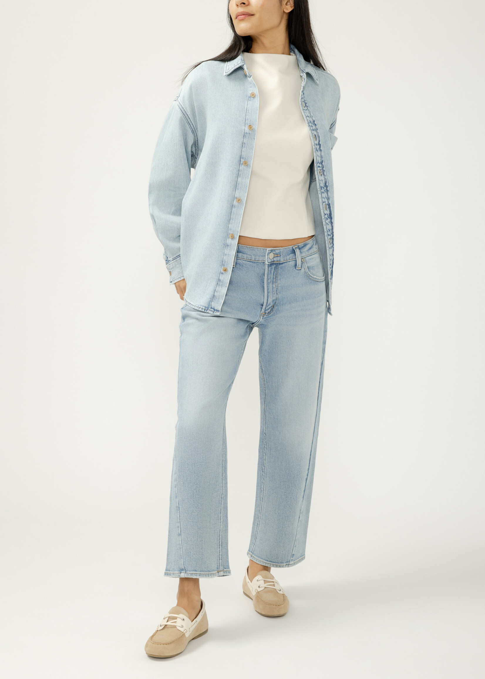 Silver Jeans Beach Shirt