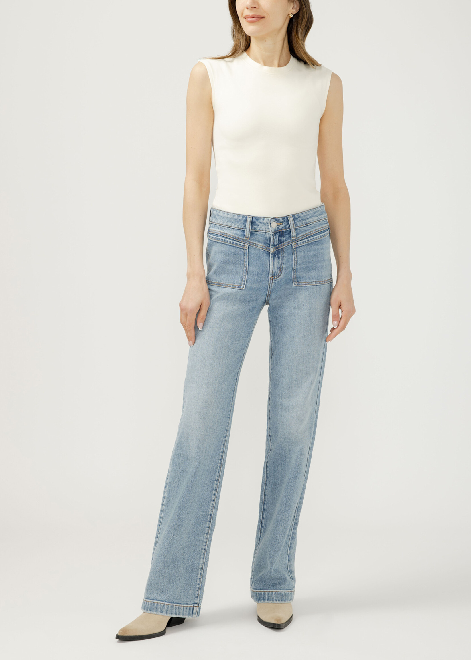Silver Jeans Avery High Rise Trouser
