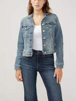 Silver Jeans Fitted Jean Jacket