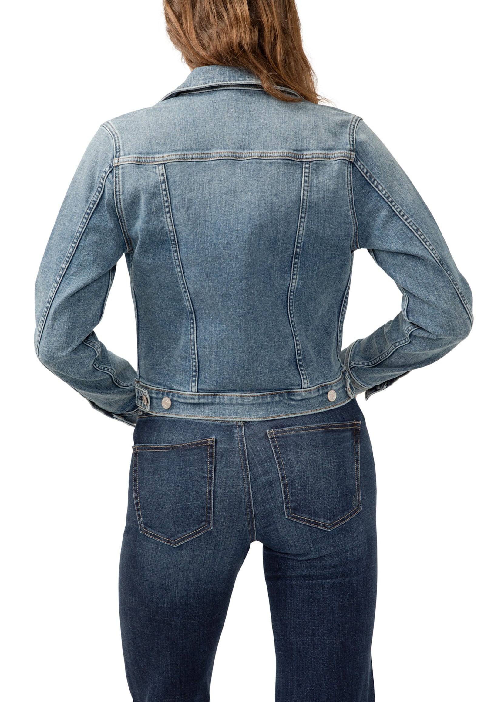 Silver Jeans Fitted Jean Jacket