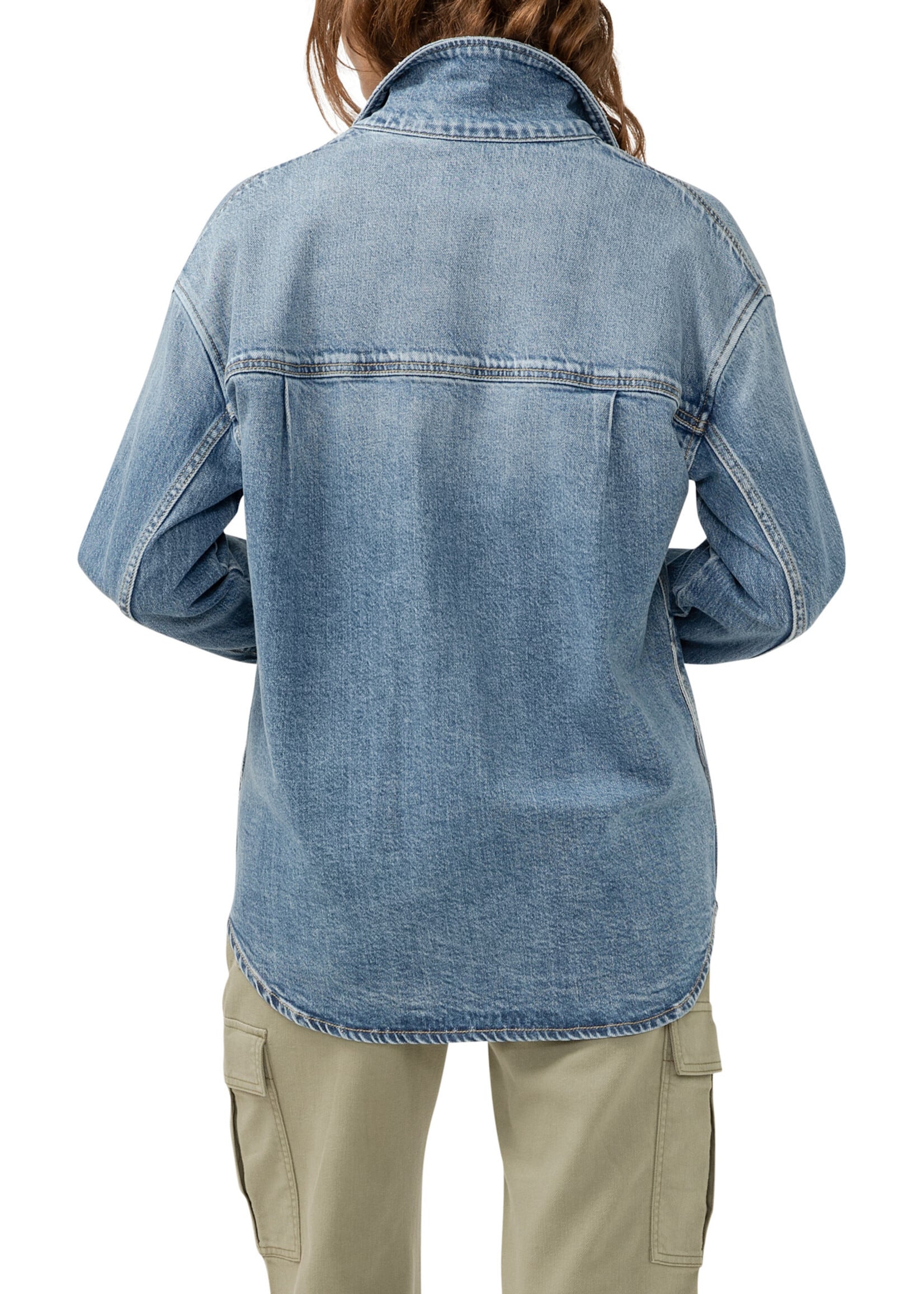 Silver Jeans Staple Denim Shirt Jacket