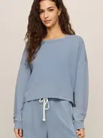 ZSupply Summer Denim Sweatshirt