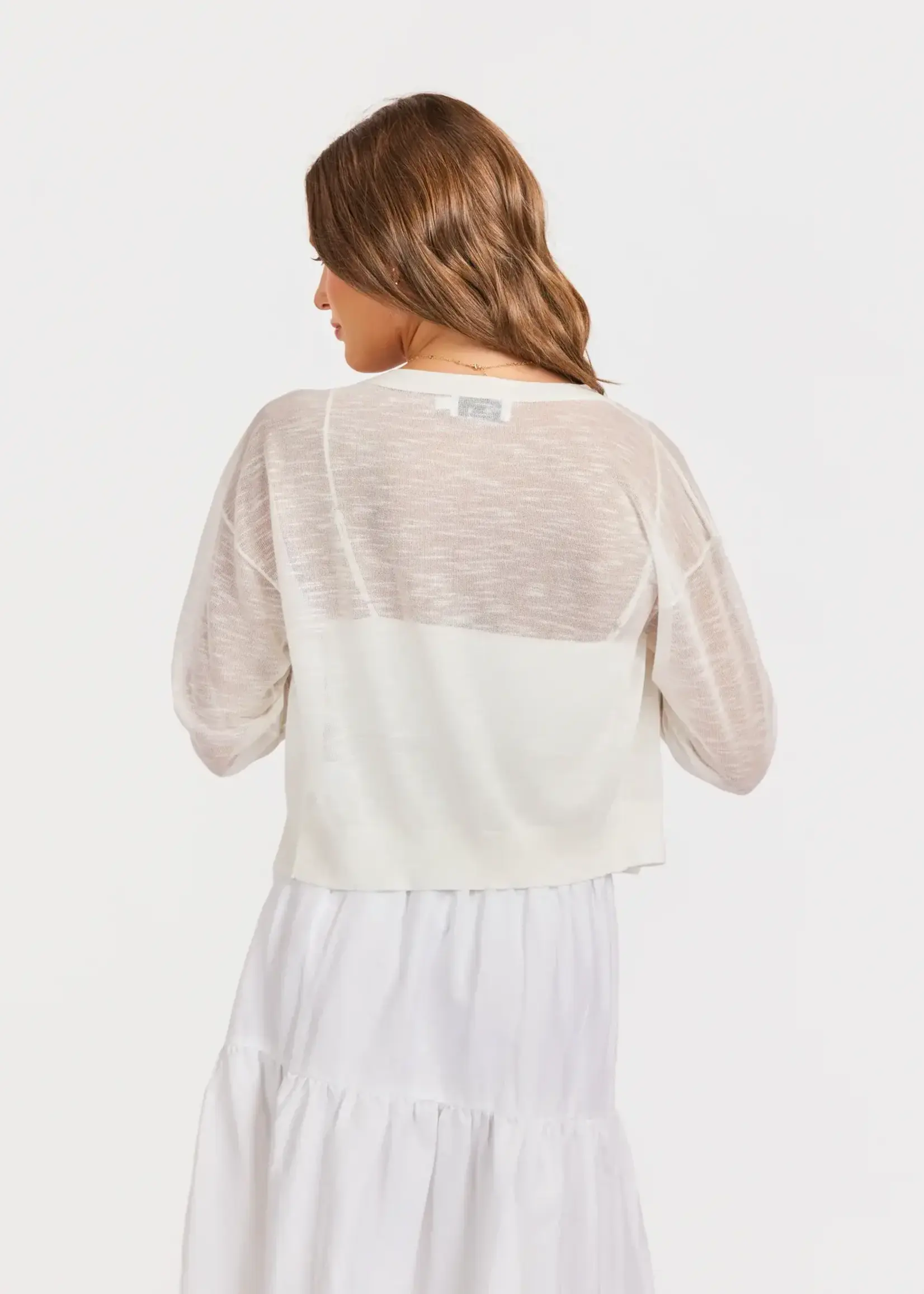 Sadie & Sage Evie Button Front Cardigan
