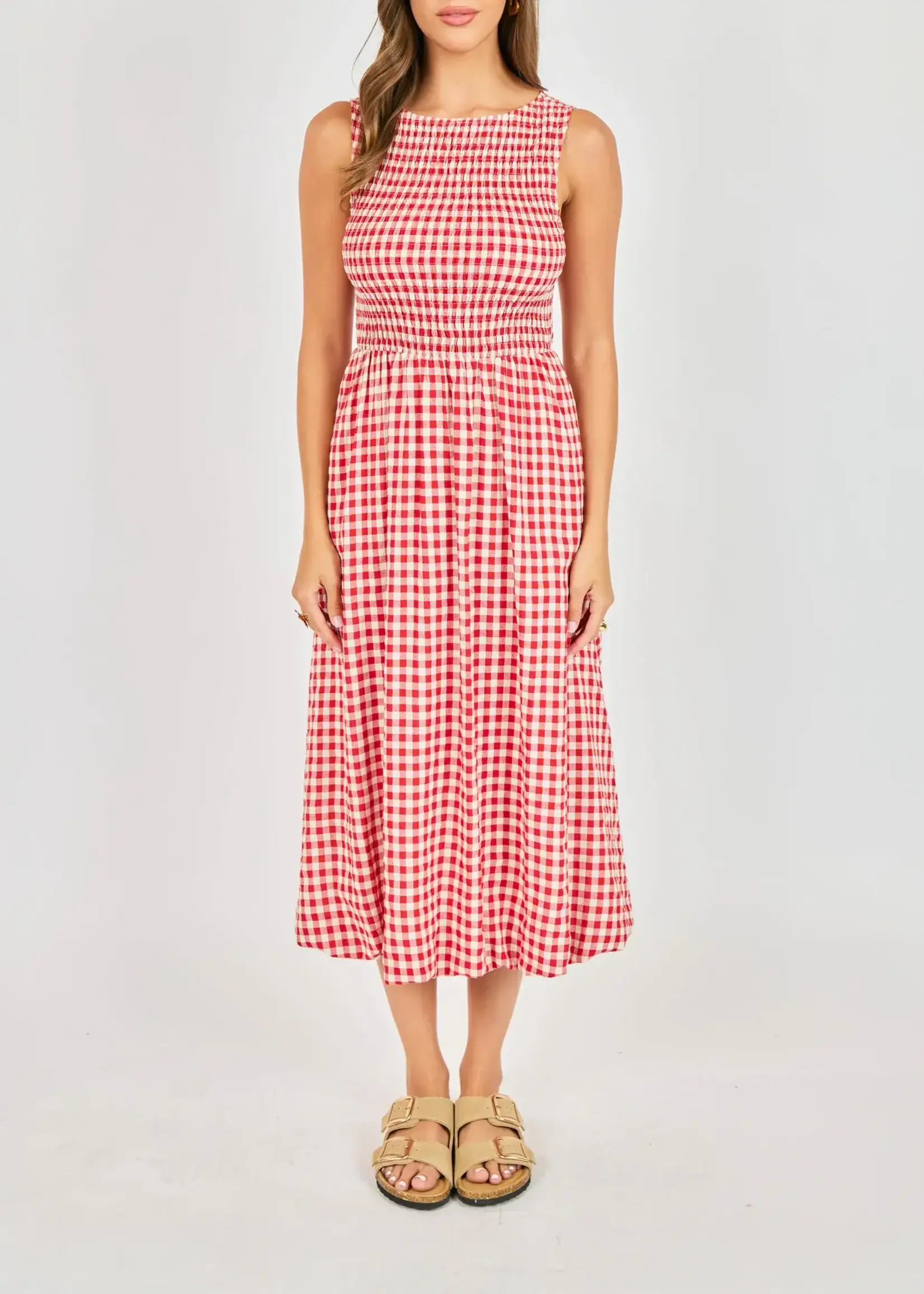 Sadie & Sage Apple Butter Midi Dress
