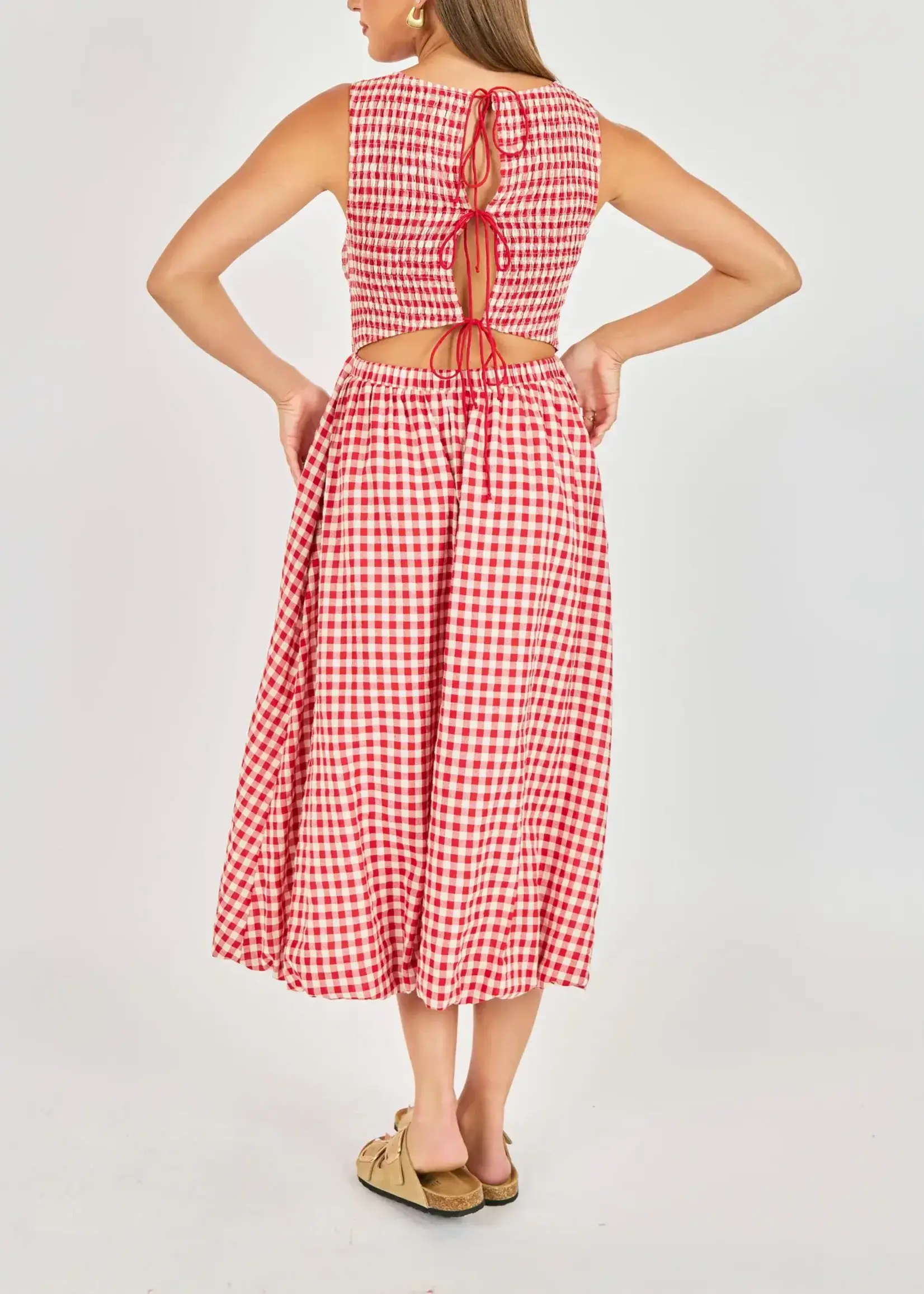 Sadie & Sage Apple Butter Midi Dress