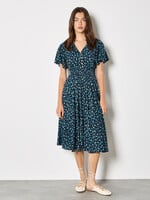 Apricot The Iris Flutter Dress