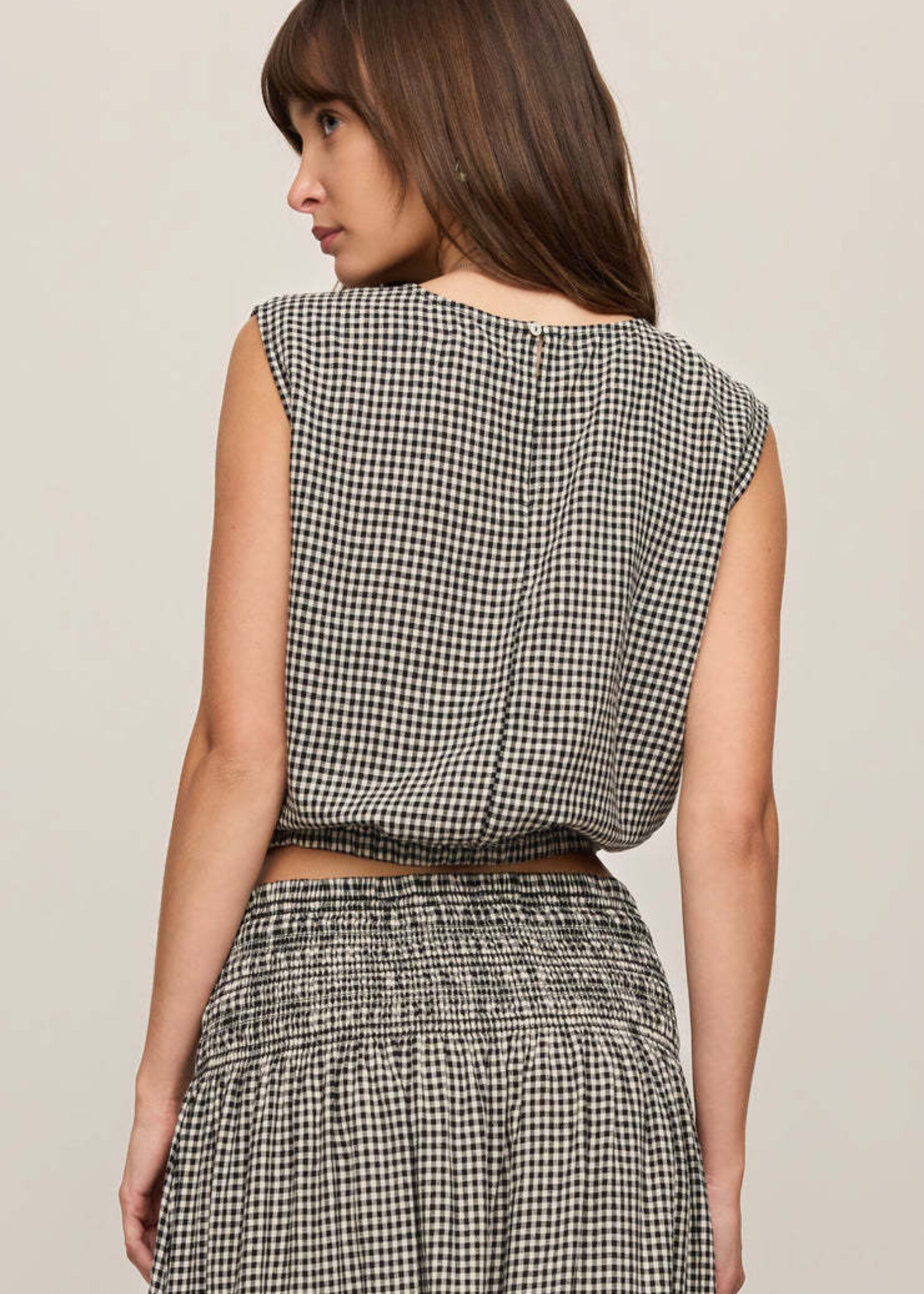 ZSupply Merit Gingham Top