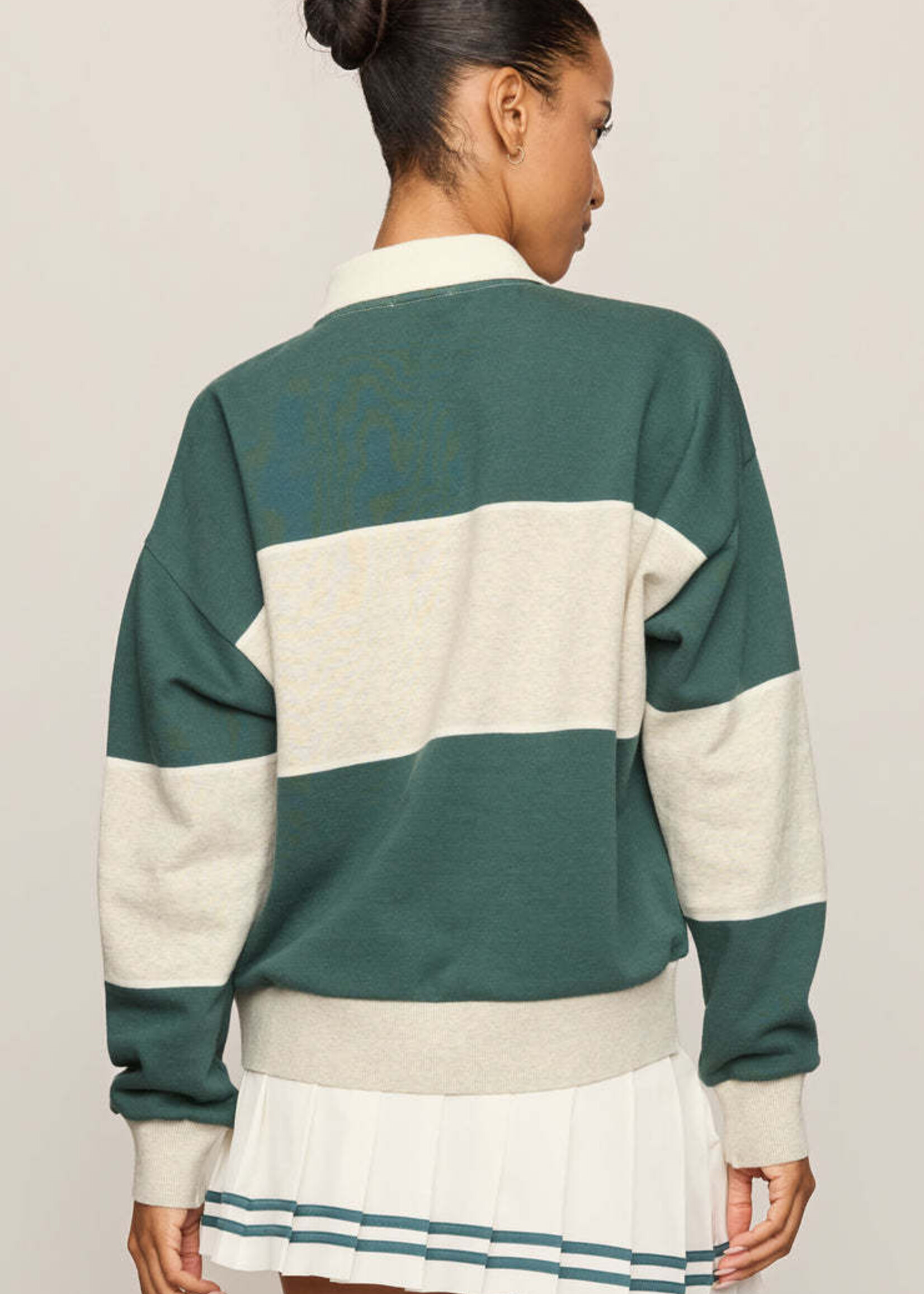 ZSupply Study Break Polo Sweatshirt