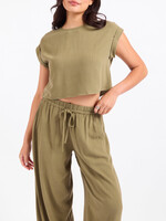 Sadie & Sage Sugarloaf Cuffed Top