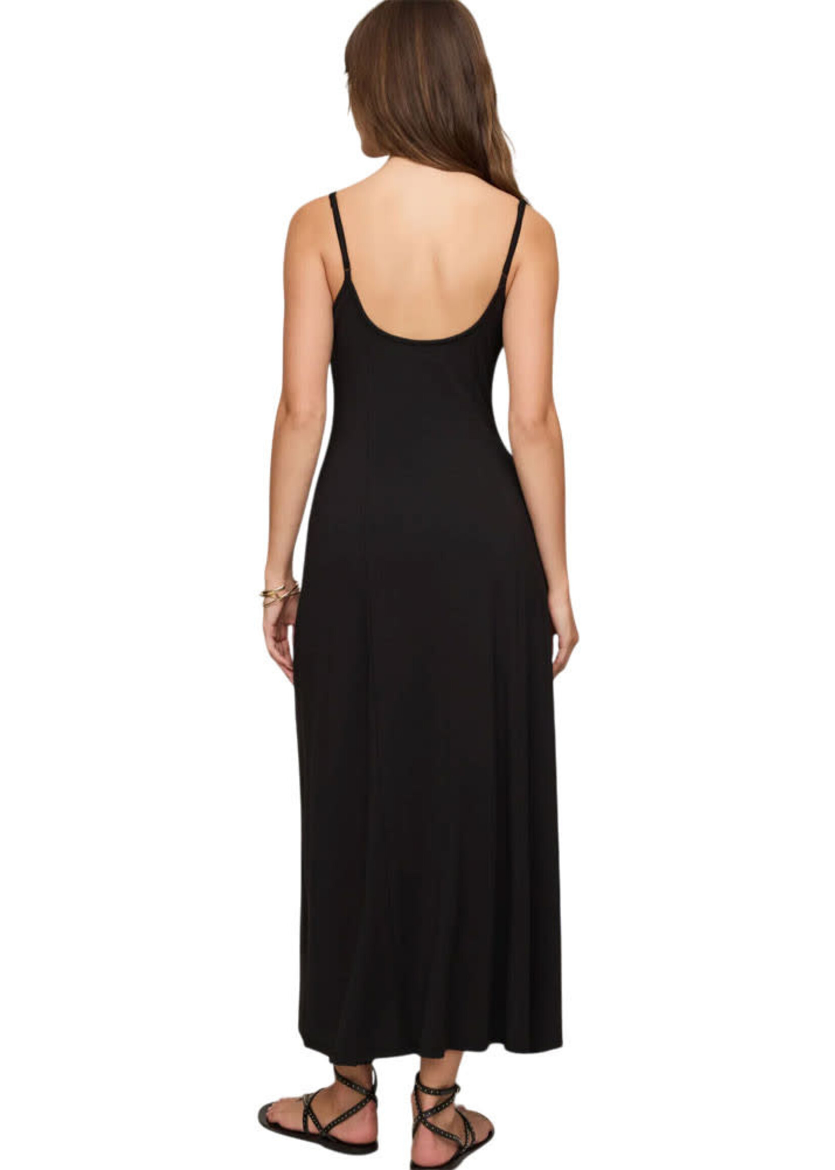ZSupply Onyx Scoop Neck Shelf-Bra Midi