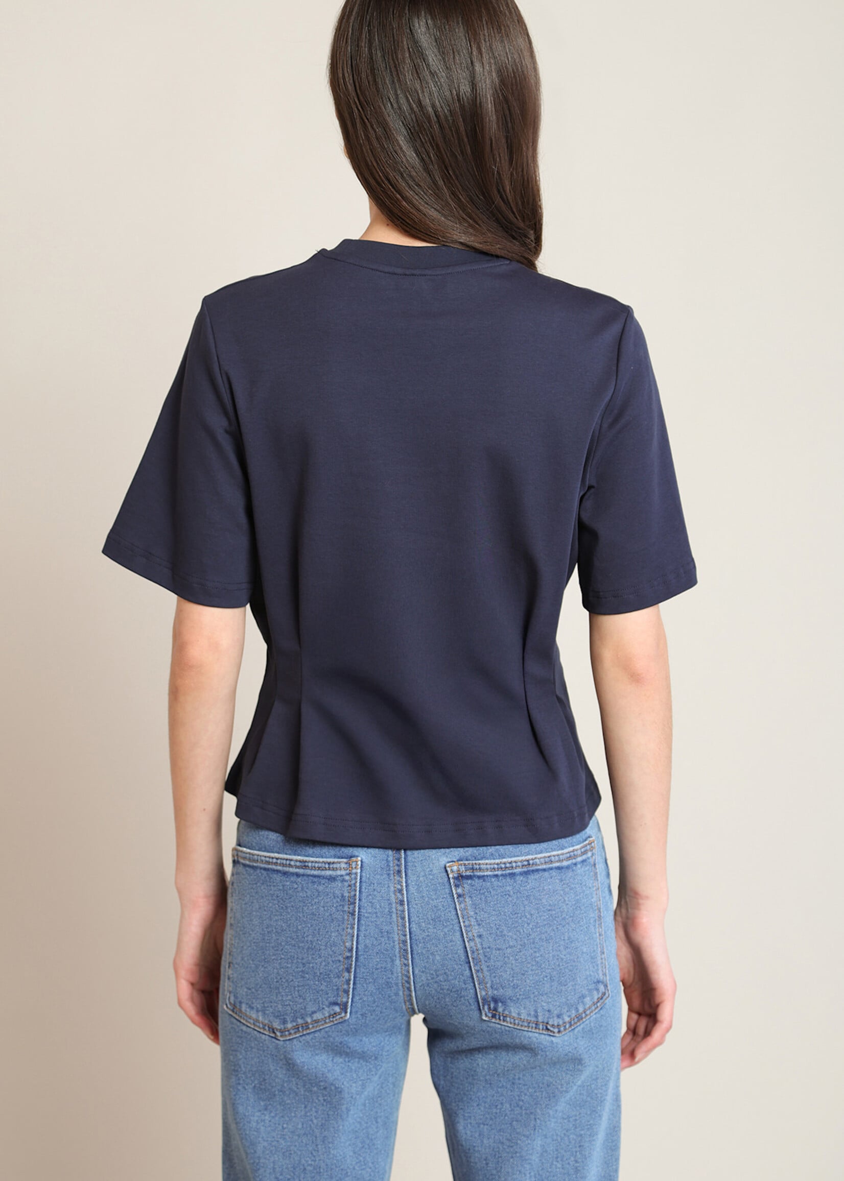 Black Tape Pretty Peplum Top