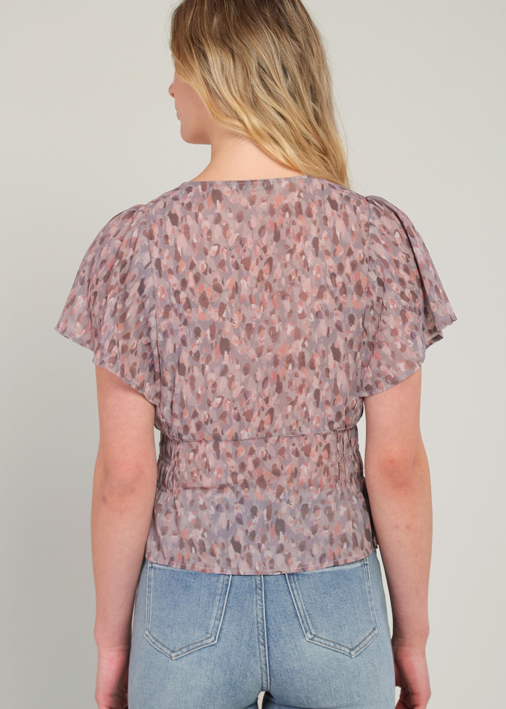 Dex Brushstroke Dot Top