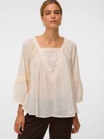 Vero Moda The Heirloom Lace Crinkle Top