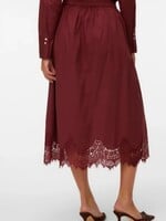 Vero Moda The Vintage Scallop High-Waist Skirt