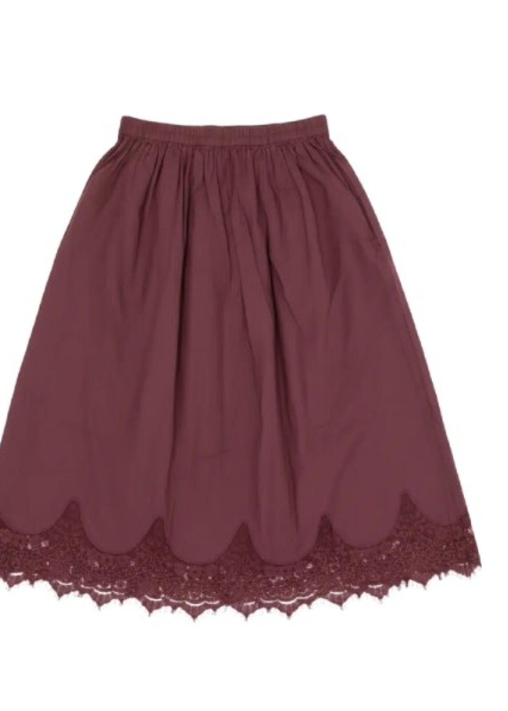 Vero Moda The Vintage Scallop High-Waist Skirt