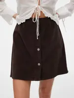 Vero Moda Cord Skater Skirt